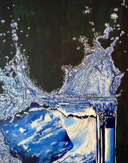 Acrylic on Canvas 152cm X 122cm